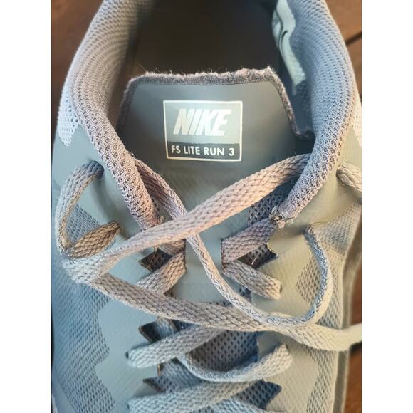 NIKE FS LITE RUN 3 MENS SIZE 13 RUNNING SHOES LIGHT GRAY 807144-008 - Picture 4 of 10
